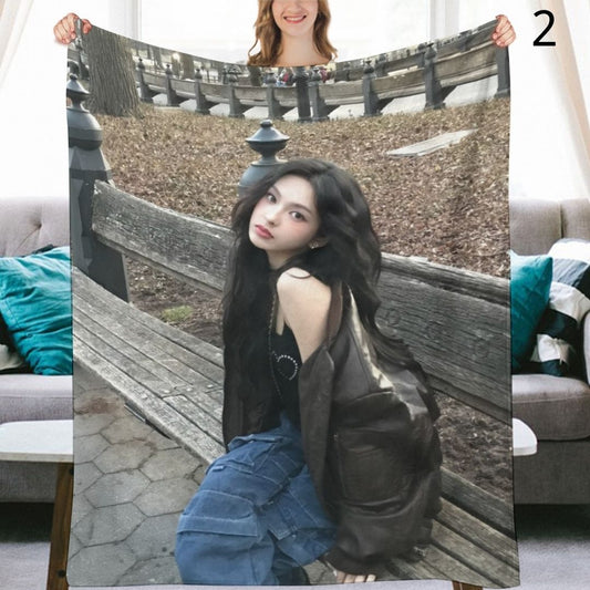 BABYMONSTER Chiquita Blanket, BABYMONSTER Flannel Throw Blanket, Gifts for Monstize