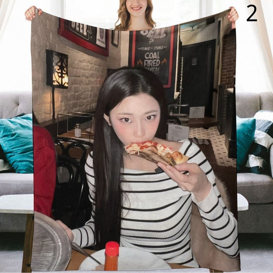 BABYMONSTER Ruka Blanket, BABYMONSTER Flannel Throw Blanket, Gifts for Monstize