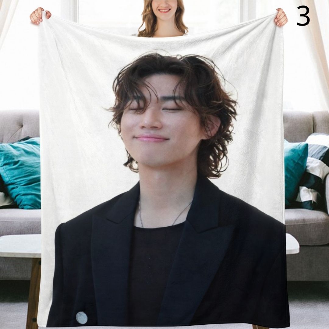 BIGBANG Daesung Blanket, BIGBANG Flannel Throw Blanket, Gifts for V.I.P