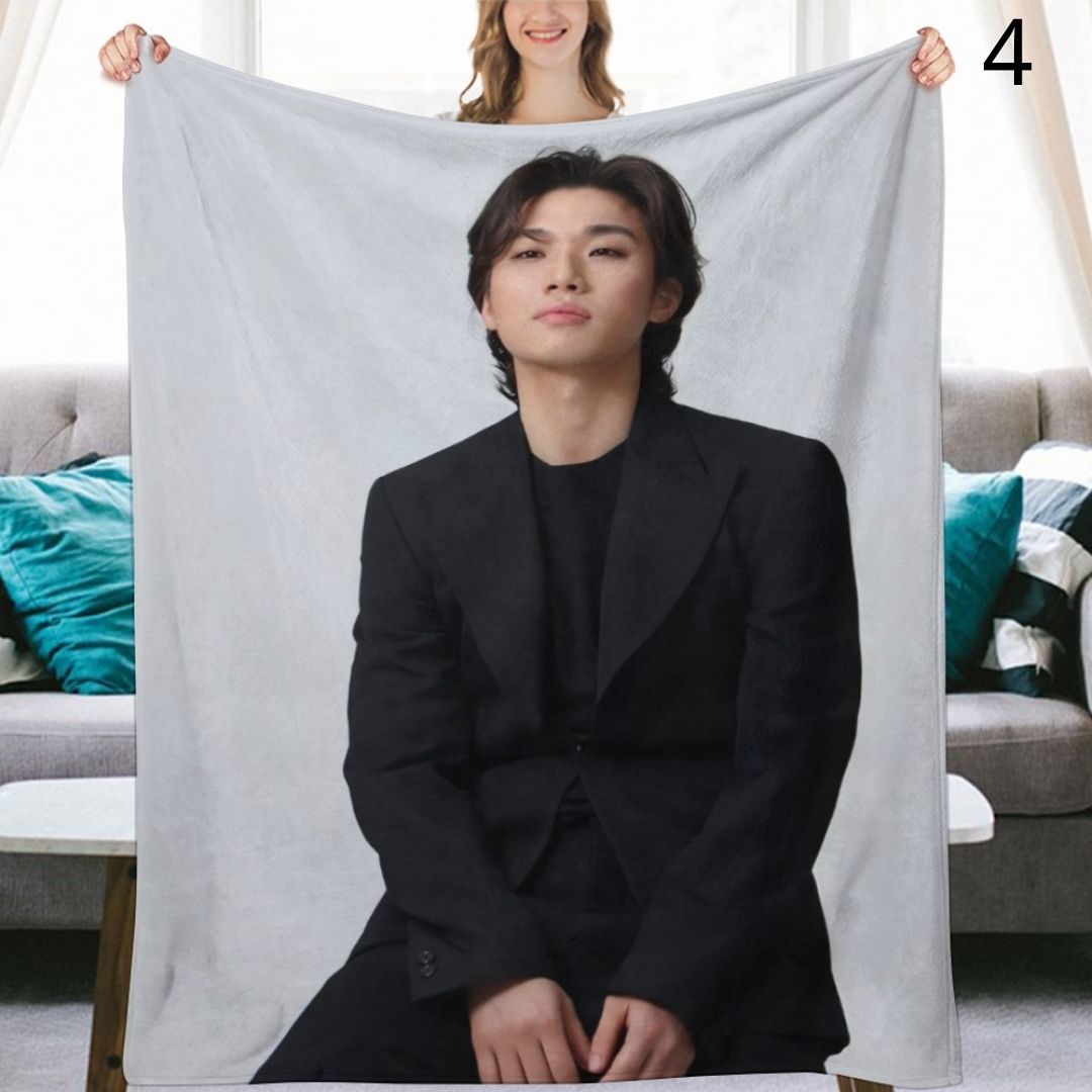 BIGBANG Daesung Blanket, BIGBANG Flannel Throw Blanket, Gifts for V.I.P