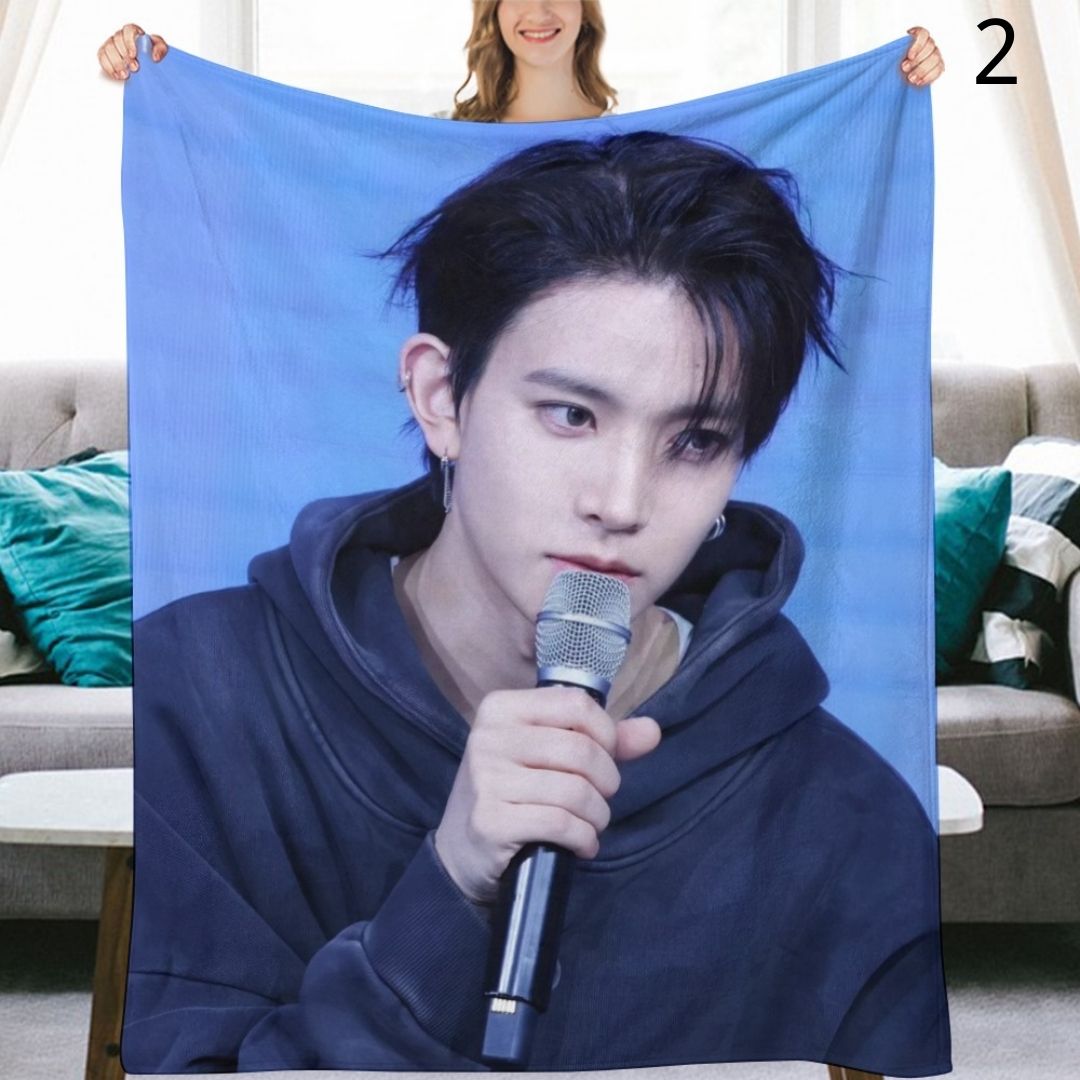 ENHYPEN Heeseung Blanket, ENHYPEN Flannel Throw Blanket, Gifts for ENGENE