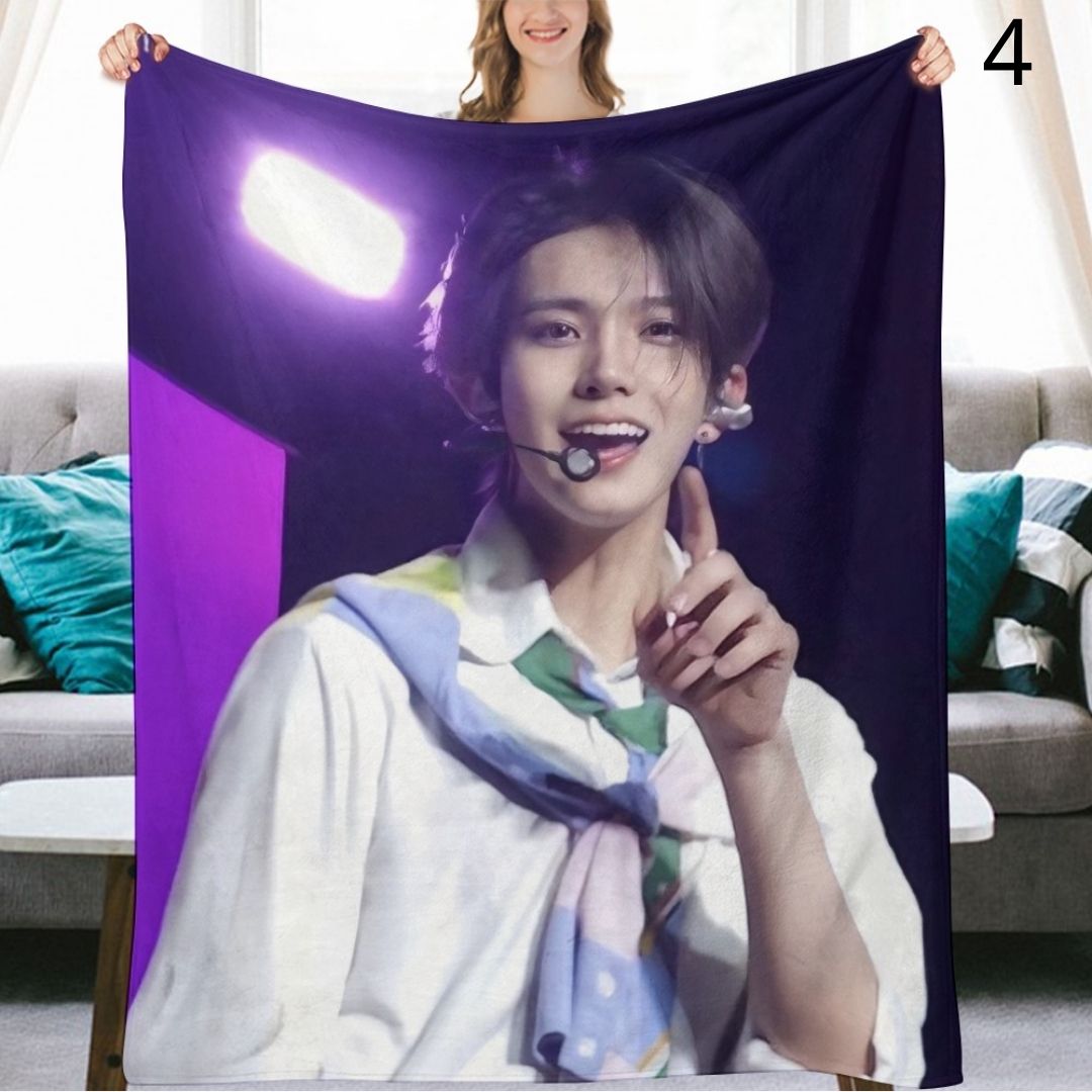 ENHYPEN Heeseung Blanket, ENHYPEN Flannel Throw Blanket, Gifts for ENGENE