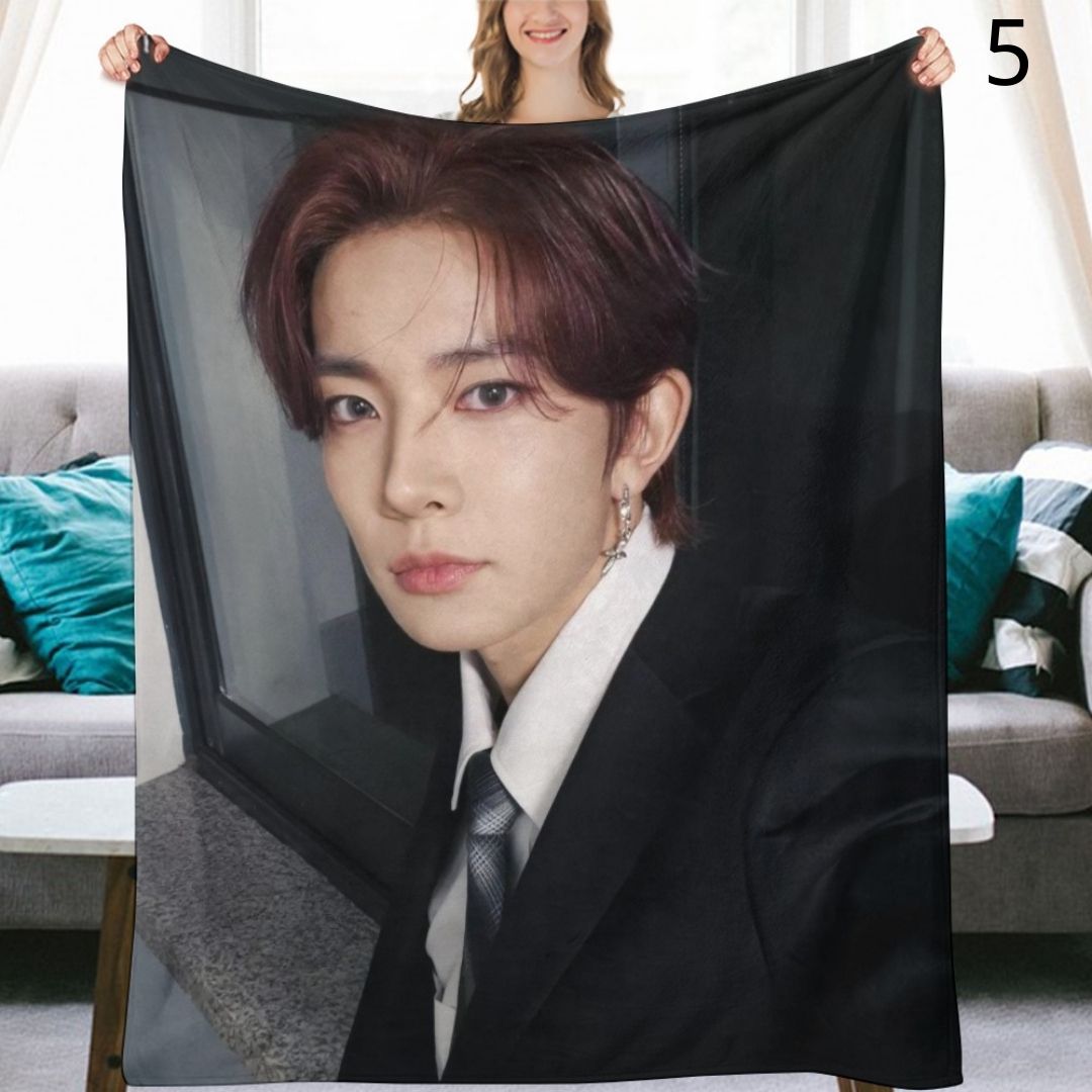 ENHYPEN Heeseung Blanket, ENHYPEN Flannel Throw Blanket, Gifts for ENGENE