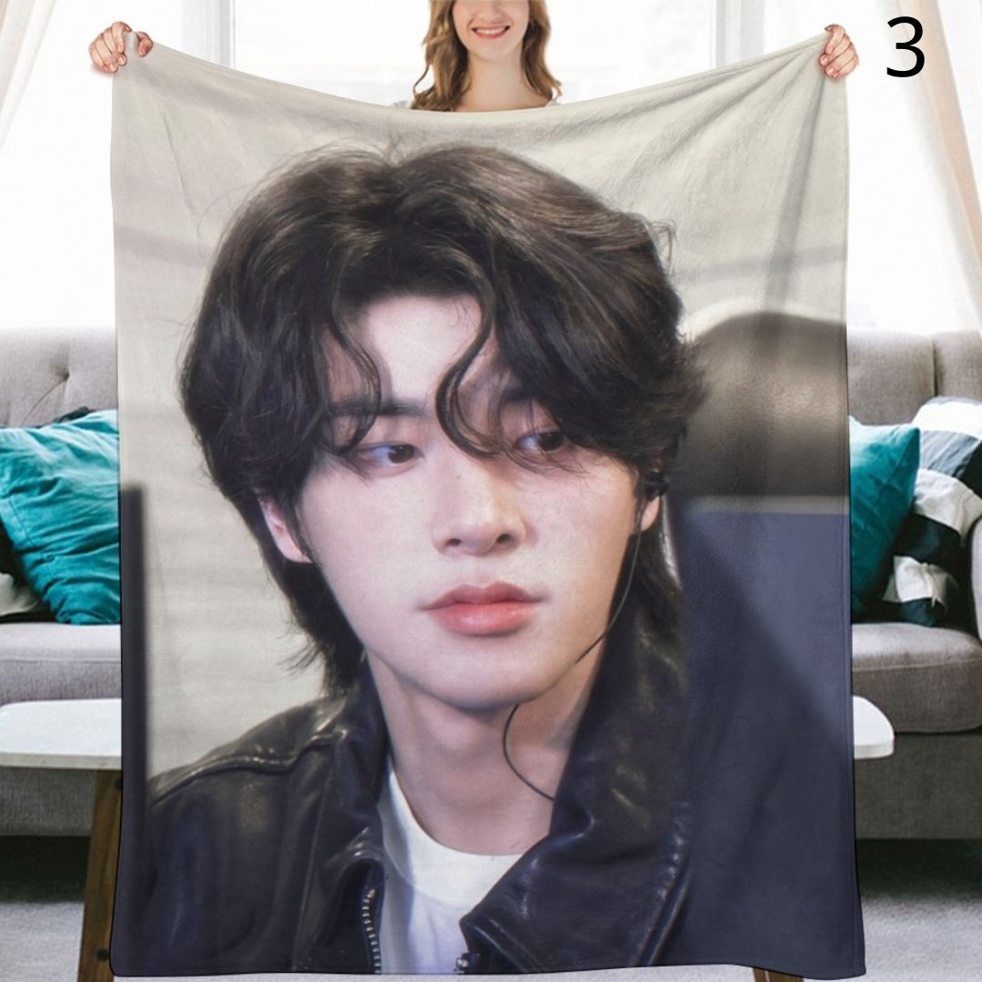 ENHYPEN Jake Blanket, ENHYPEN Flannel Throw Blanket, Gifts for ENGENE