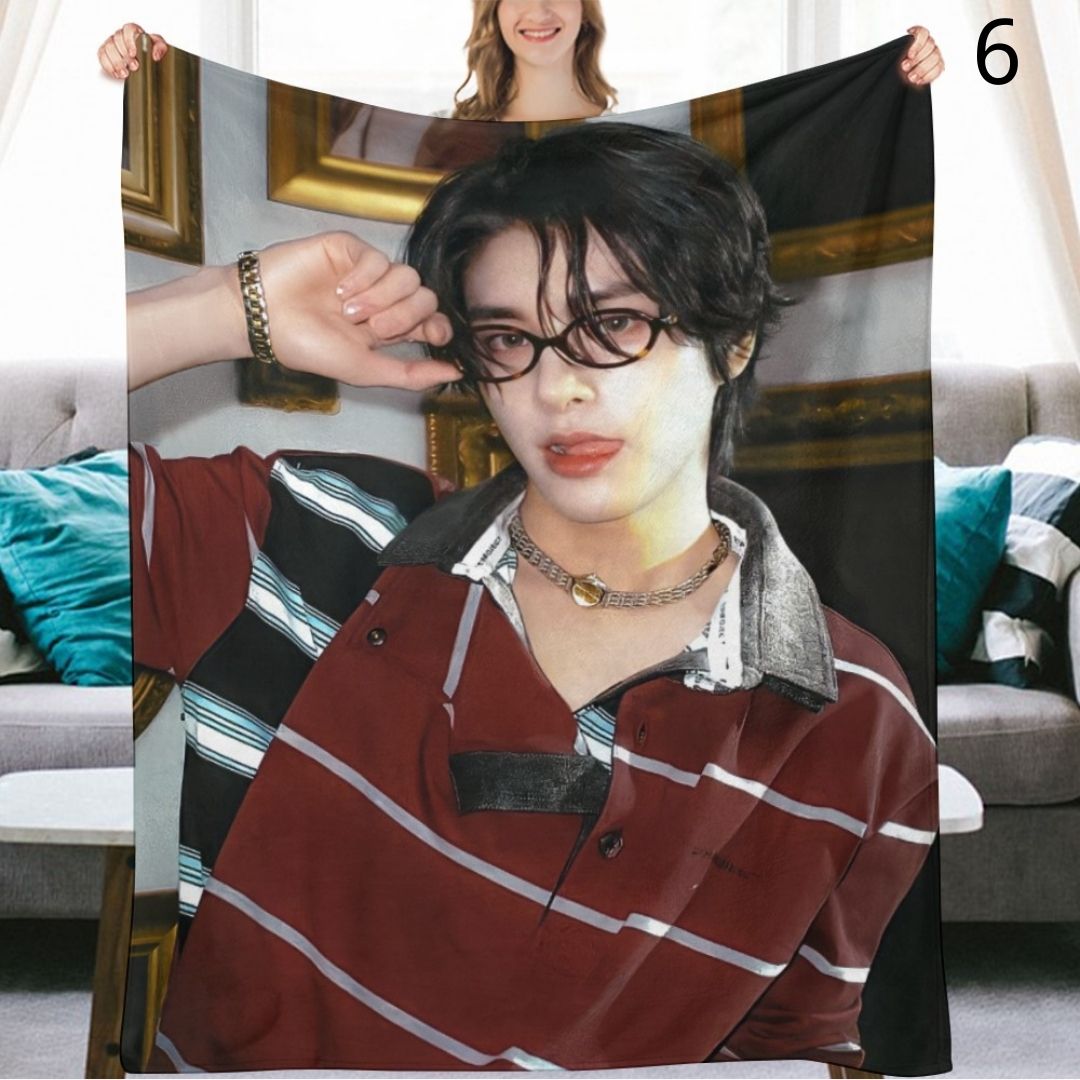 ENHYPEN Jake Blanket, ENHYPEN Flannel Throw Blanket, Gifts for ENGENE