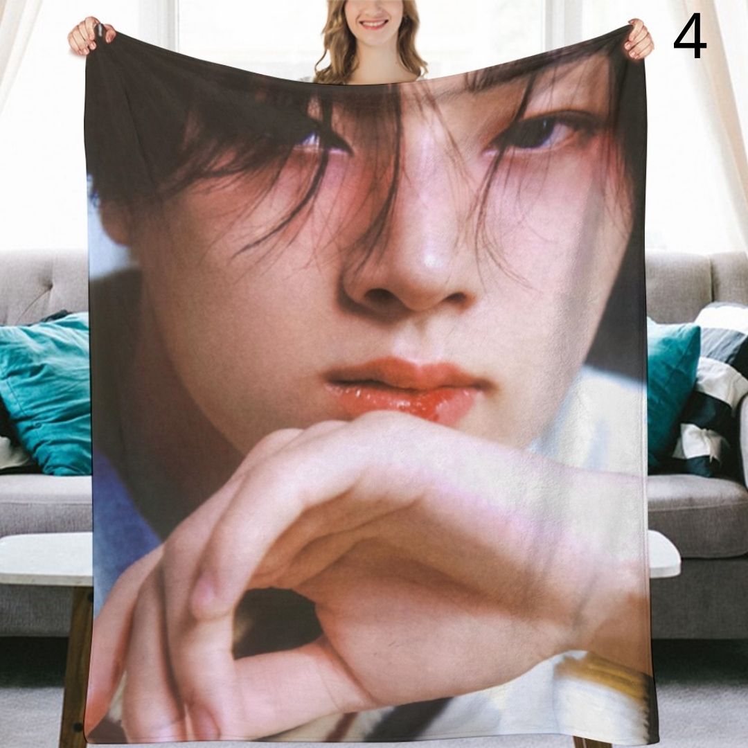 ENHYPEN Jay Blanket, ENHYPEN Flannel Throw Blanket, Gifts for ENGENE