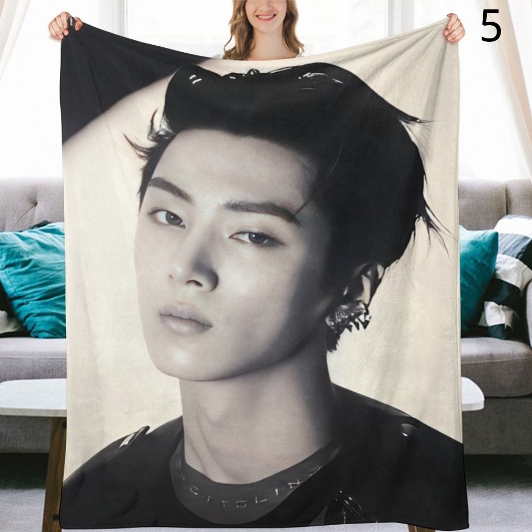 ENHYPEN Jay Blanket, ENHYPEN Flannel Throw Blanket, Gifts for ENGENE