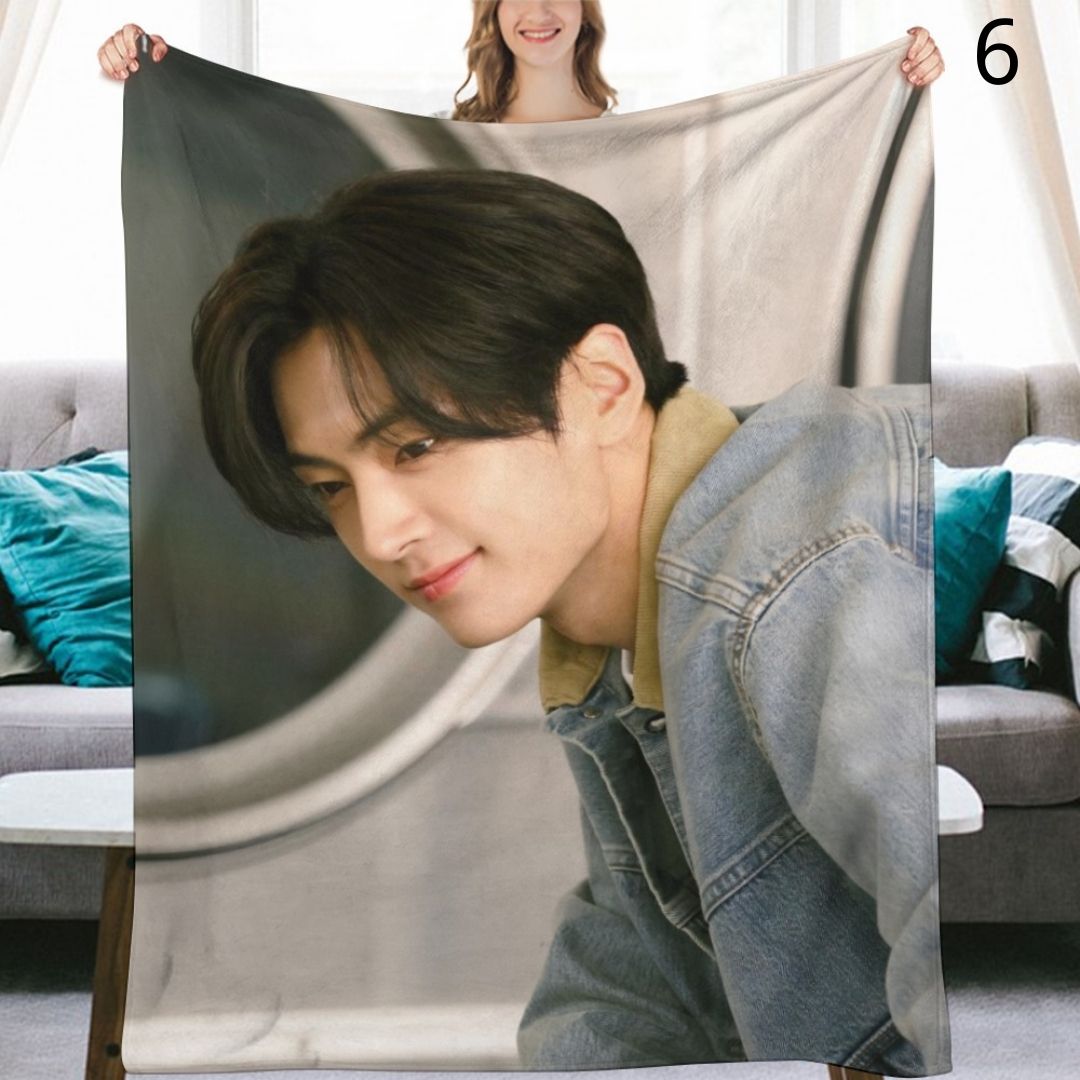 ENHYPEN Jay Blanket, ENHYPEN Flannel Throw Blanket, Gifts for ENGENE