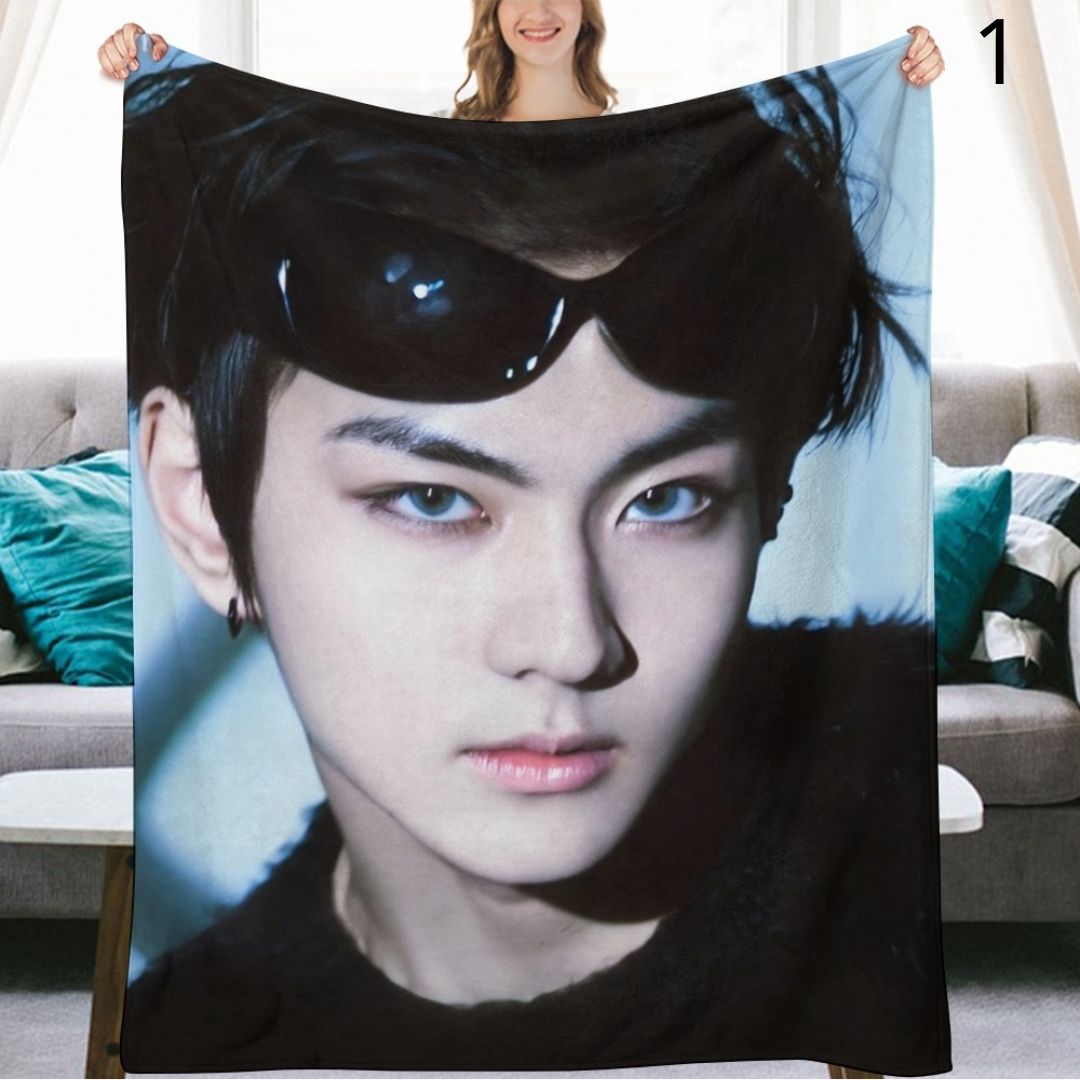 ENHYPEN Jungwon Blanket, ENHYPEN Flannel Throw Blanket, Gifts for ENGENE
