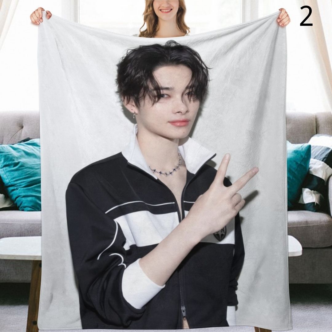 ENHYPEN Ni-Ki Blanket, ENHYPEN Flannel Throw Blanket, Gifts for ENGENE