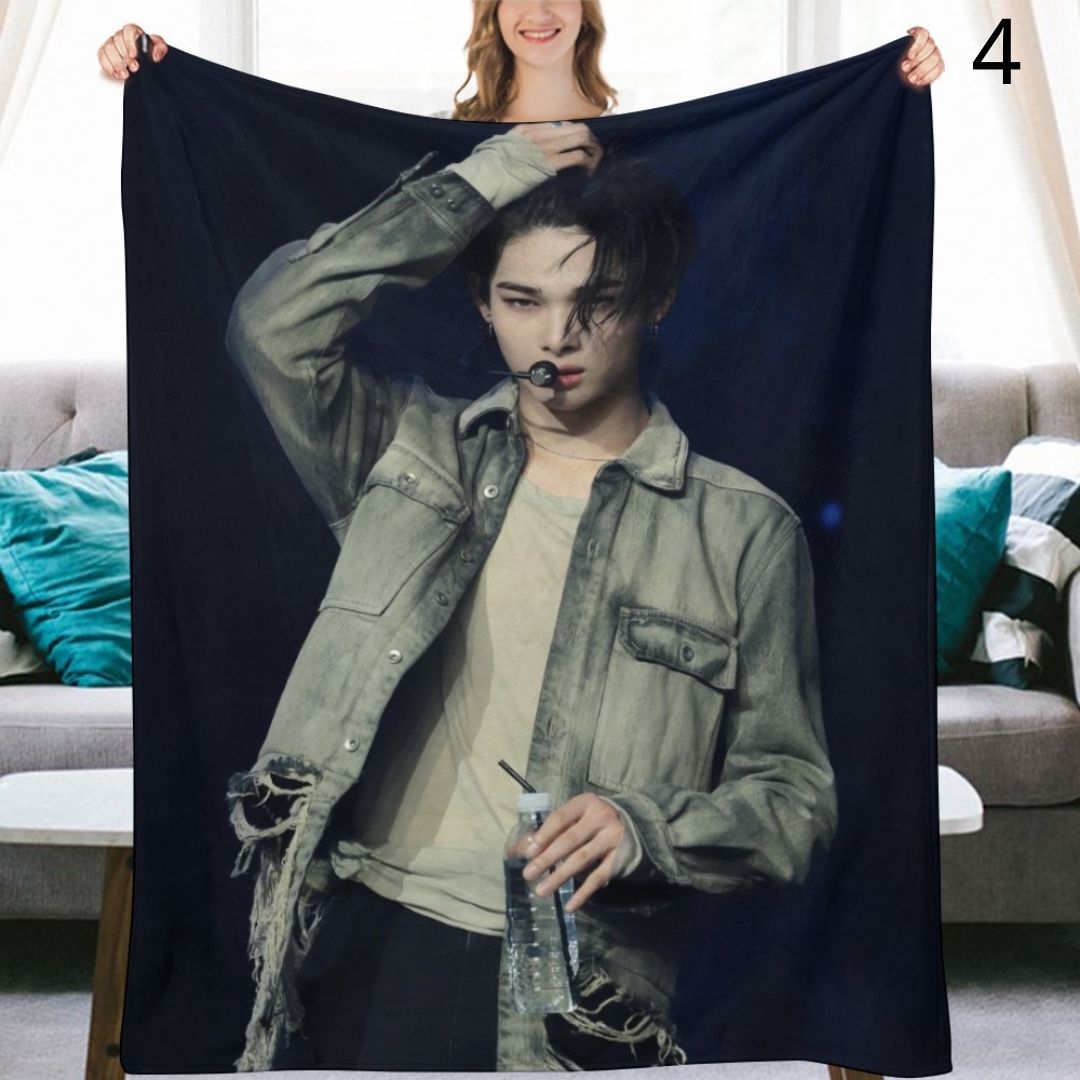 ENHYPEN Ni-Ki Blanket, ENHYPEN Flannel Throw Blanket, Gifts for ENGENE