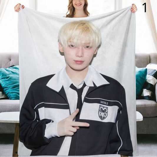 ENHYPEN Sunoo Blanket, ENHYPEN Flannel Throw Blanket, Gifts for ENGENE