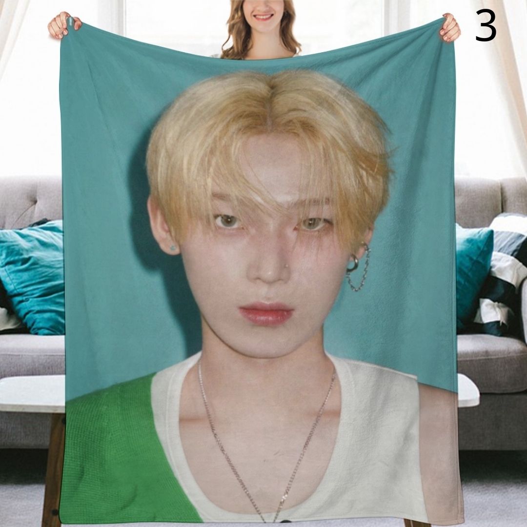 ENHYPEN Sunoo Blanket, ENHYPEN Flannel Throw Blanket, Gifts for ENGENE