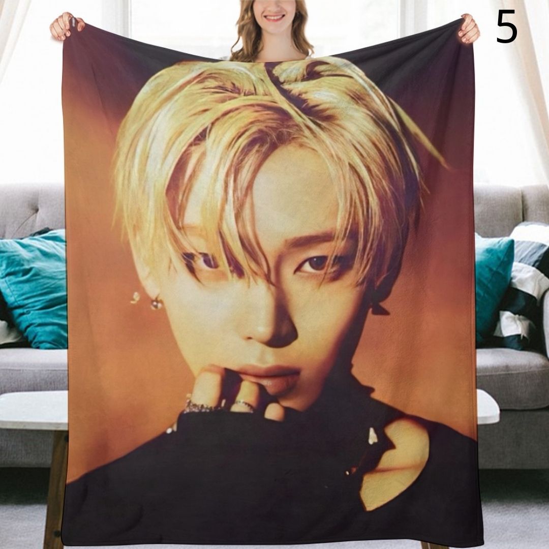 ENHYPEN Sunoo Blanket, ENHYPEN Flannel Throw Blanket, Gifts for ENGENE