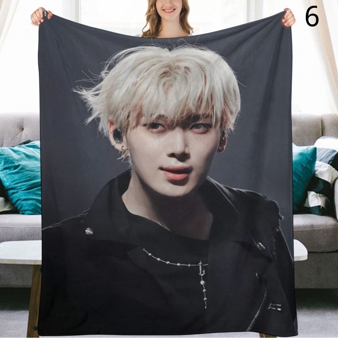 ENHYPEN Sunoo Blanket, ENHYPEN Flannel Throw Blanket, Gifts for ENGENE