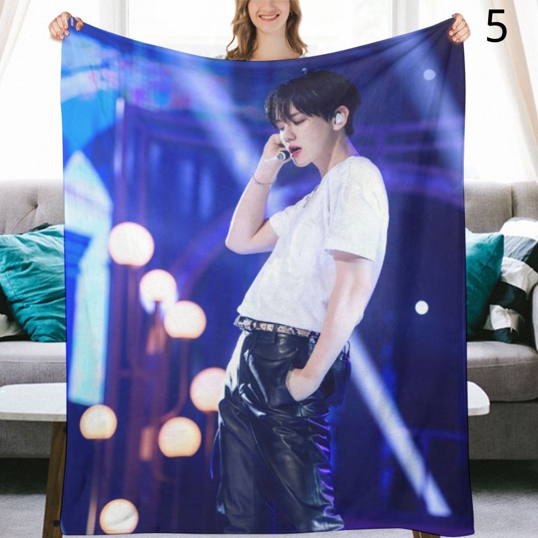 EXO Baekhyun Blanket, EXO Flannel Throw Blanket, Gifts for EXO-L
