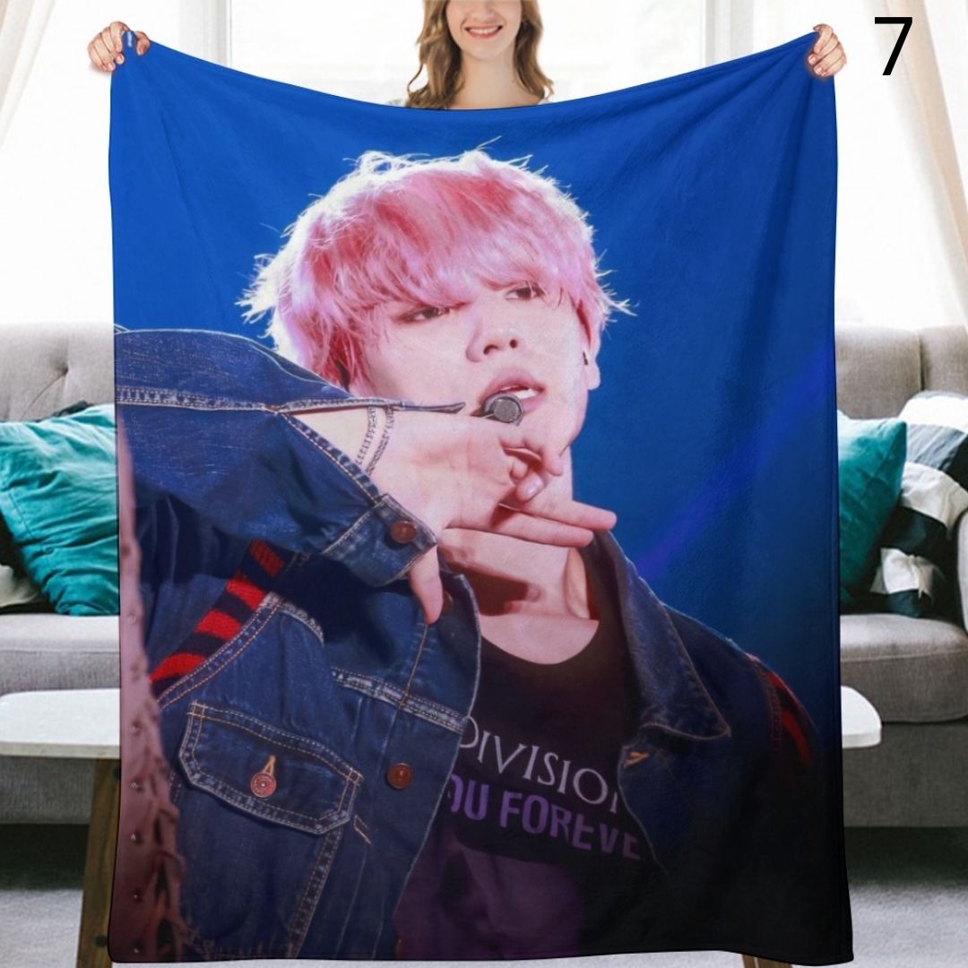 EXO Baekhyun Blanket, EXO Flannel Throw Blanket, Gifts for EXO-L