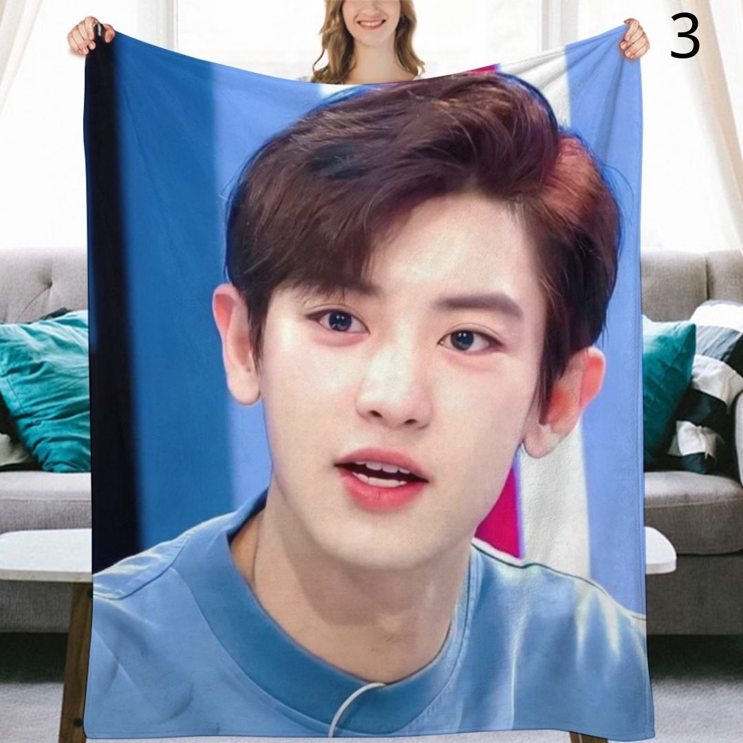 EXO Chanyeol Blanket, EXO Flannel Throw Blanket, Gifts for EXO-L