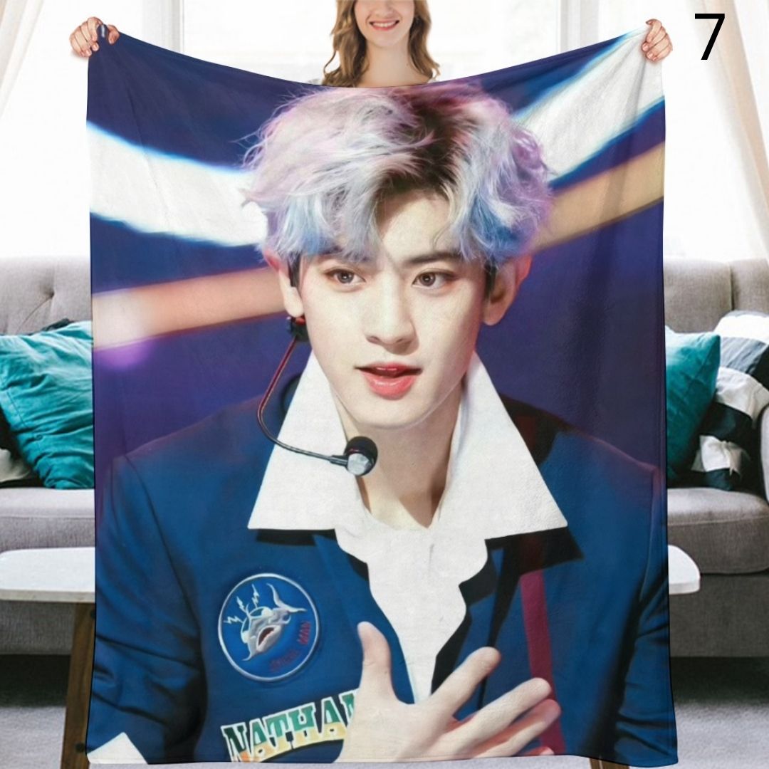 EXO Chanyeol Blanket, EXO Flannel Throw Blanket, Gifts for EXO-L