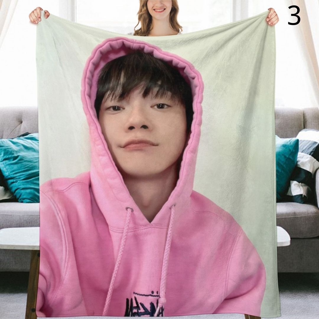 EXO Chen Blanket, EXO Flannel Throw Blanket, Gifts for EXO-L