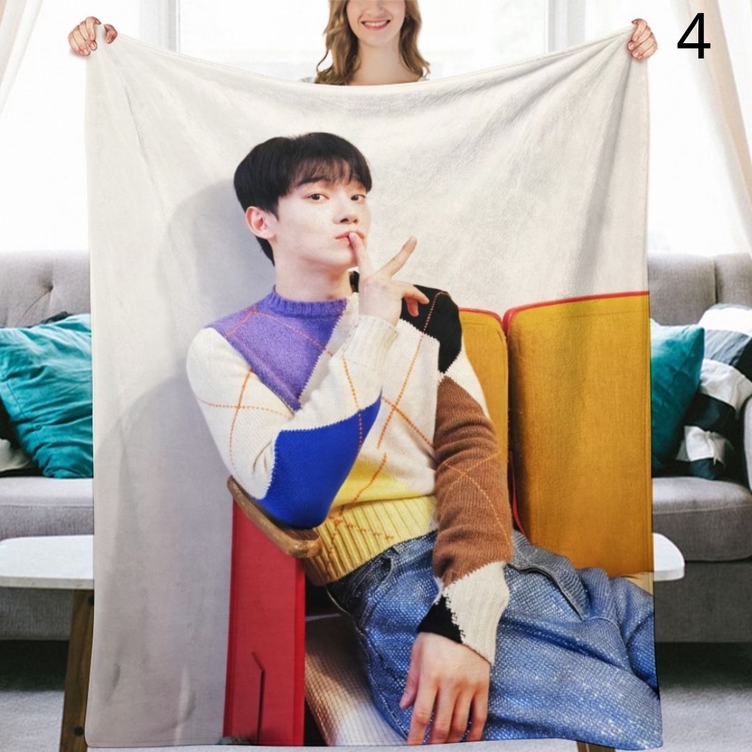 EXO Chen Blanket, EXO Flannel Throw Blanket, Gifts for EXO-L