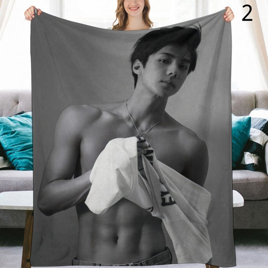 EXO Sehun Blanket, EXO Flannel Throw Blanket, Gifts for EXO-L