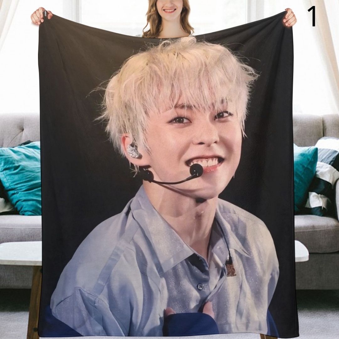 EXO Suho Blanket, EXO Flannel Throw Blanket, Gifts for EXO-L