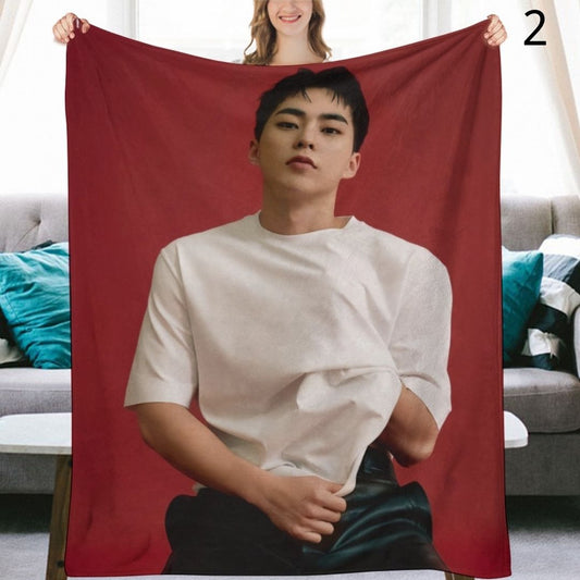 EXO Suho Blanket, EXO Flannel Throw Blanket, Gifts for EXO-L