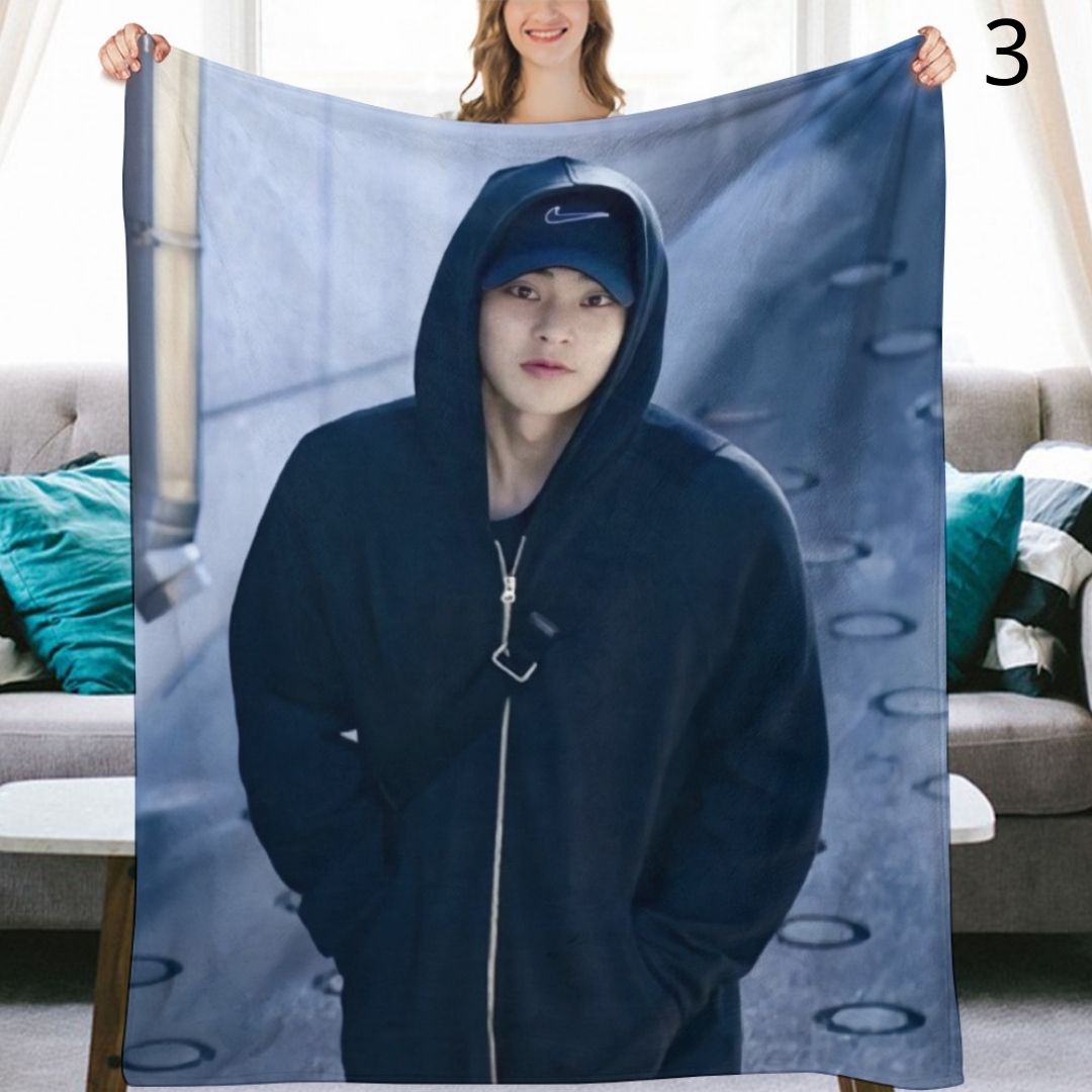 EXO Suho Blanket, EXO Flannel Throw Blanket, Gifts for EXO-L