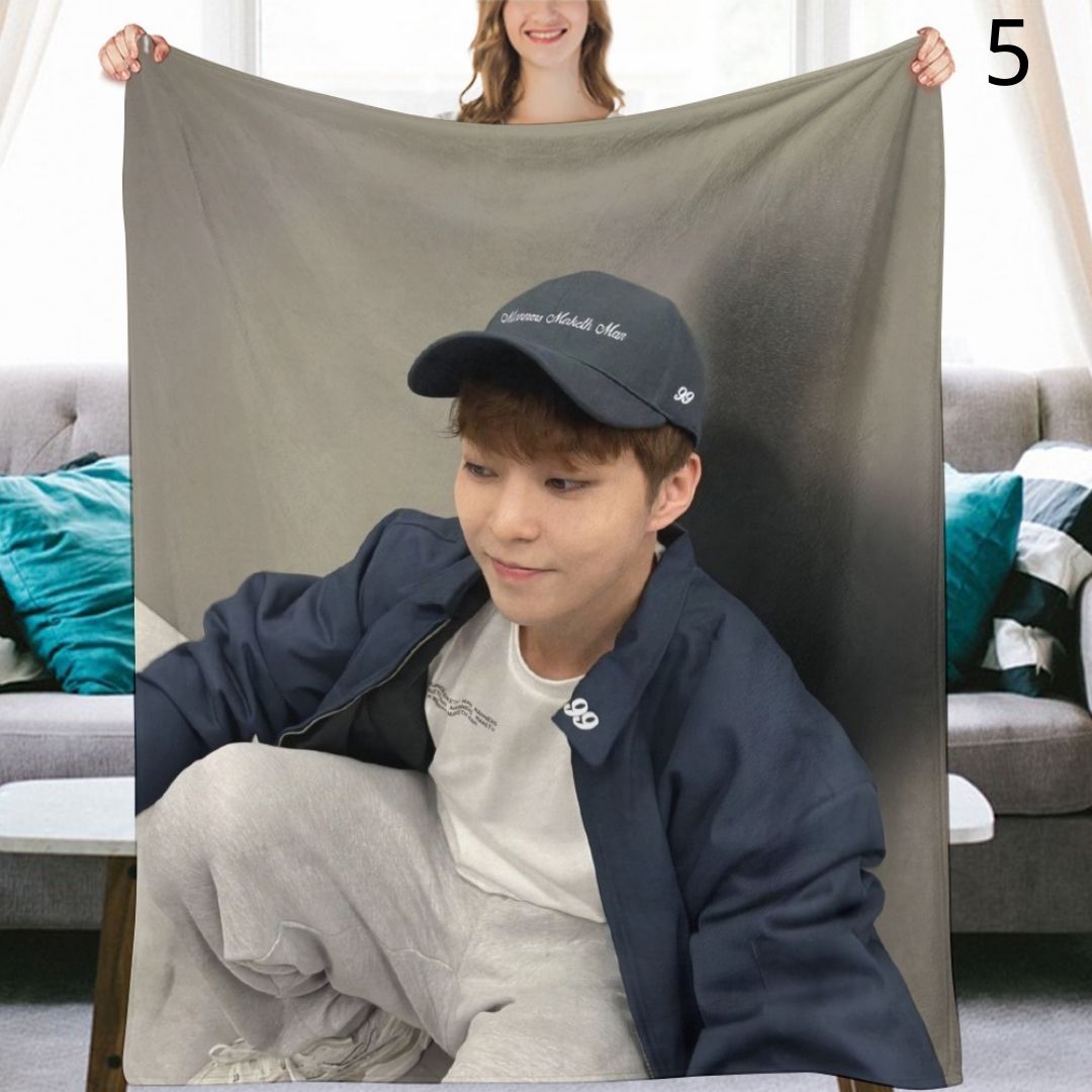 EXO Suho Blanket, EXO Flannel Throw Blanket, Gifts for EXO-L