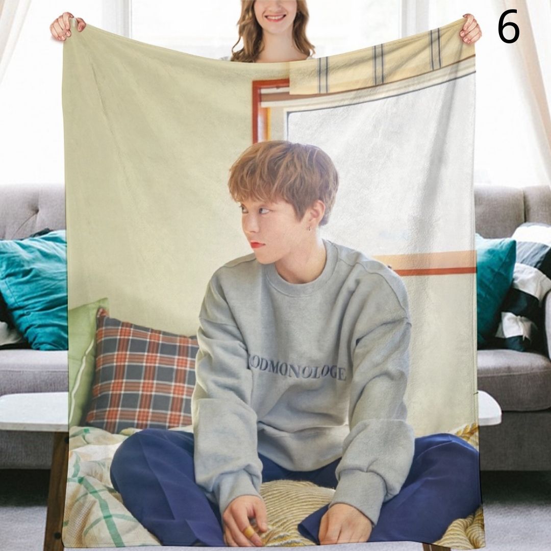 EXO Suho Blanket, EXO Flannel Throw Blanket, Gifts for EXO-L