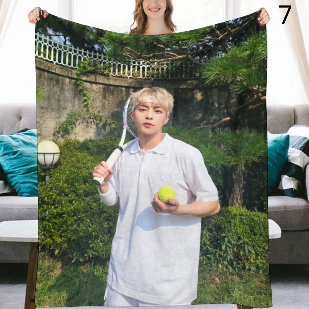 EXO Suho Blanket, EXO Flannel Throw Blanket, Gifts for EXO-L