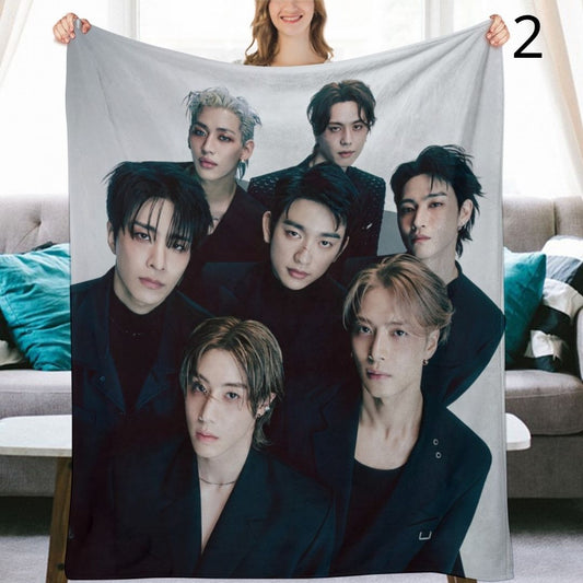 GOT7 Blanket, GOT7 Flannel Throw Blanket, Gifts for Ahgase