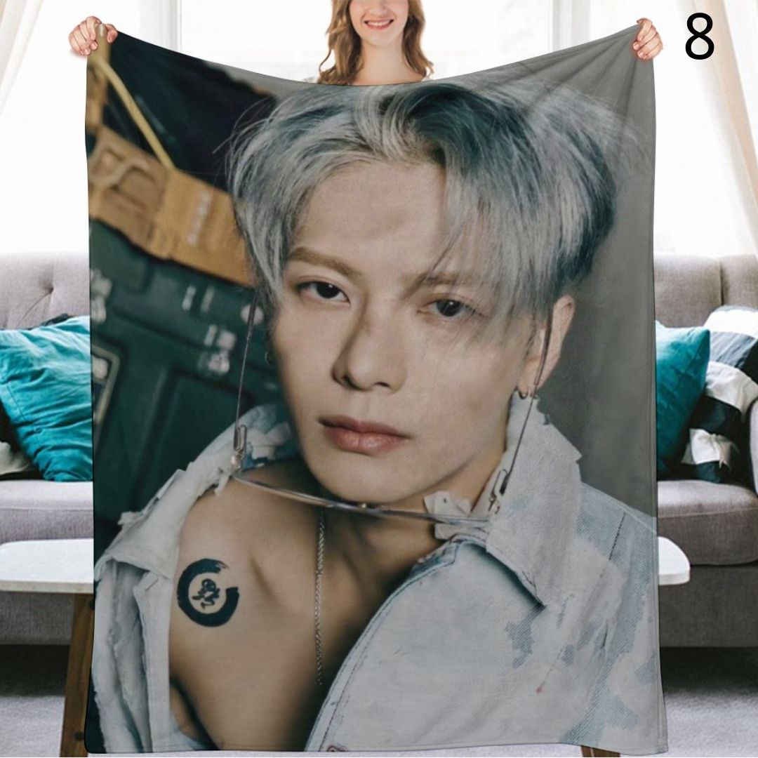 GOT7 Jackson Blanket, GOT7 Flannel Throw Blanket, Gifts for Ahgase