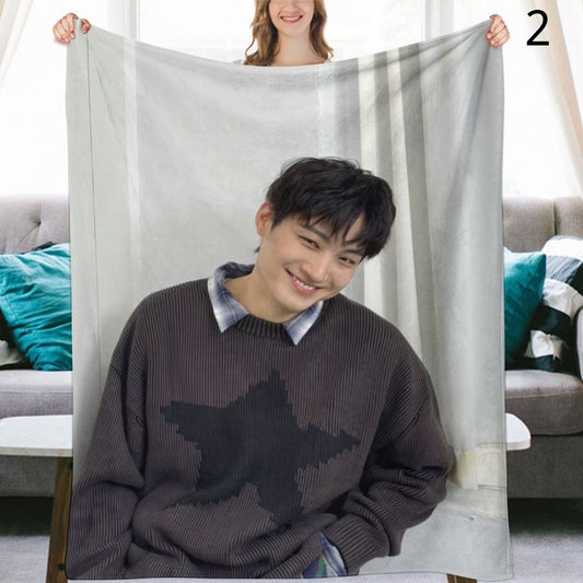 GOT7 Jay B Blanket, GOT7 Flannel Throw Blanket, Gifts for Ahgase