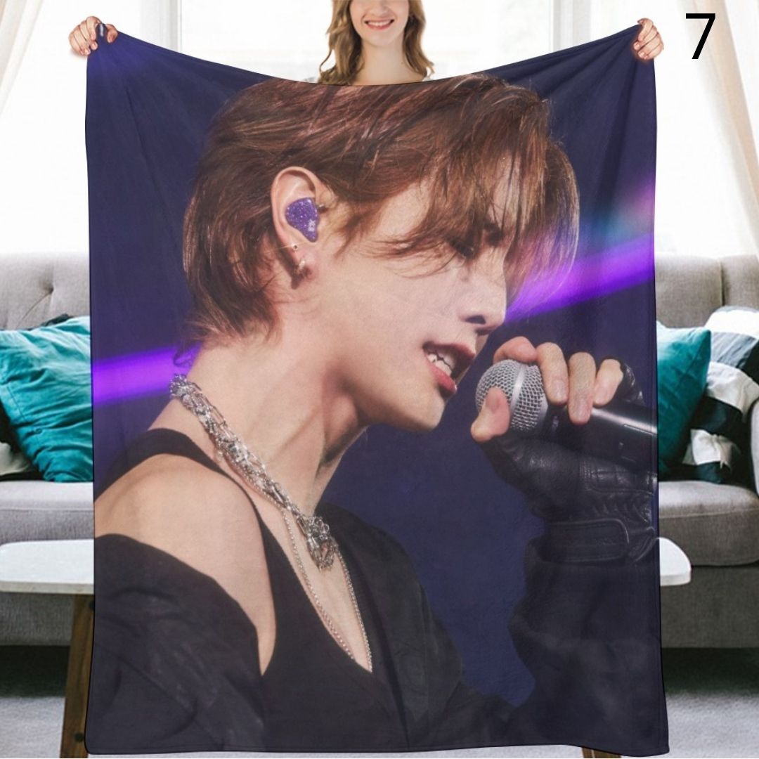 GOT7 Mark Blanket, GOT7 Flannel Throw Blanket, Gifts for Ahgase