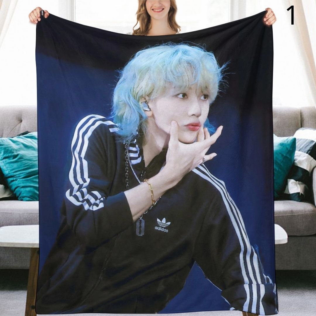 SEVENTEEN Jeonghan Blanket, Seventeen Flannel Throw Blanket, Gifts for Carat