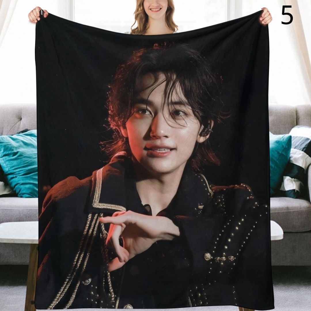 SEVENTEEN Jeonghan Blanket, Seventeen Flannel Throw Blanket, Gifts for Carat