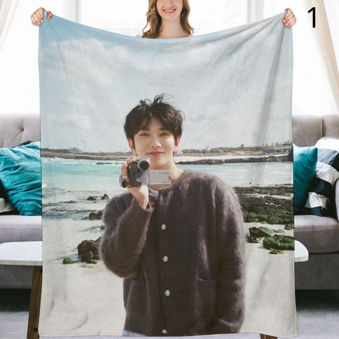 SEVENTEEN Joshua Blanket, Seventeen Flannel Throw Blanket, Gifts for Carat