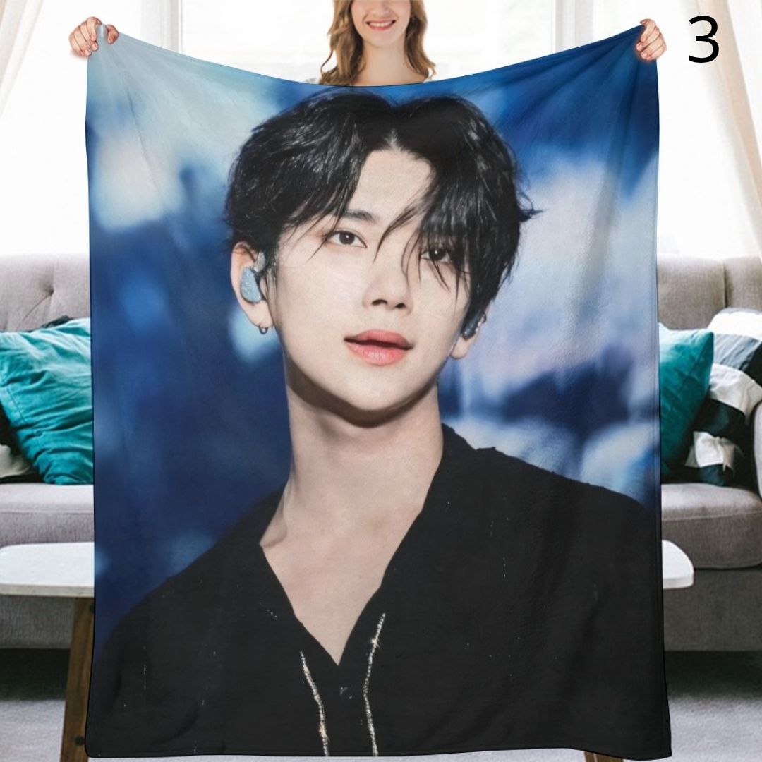 SEVENTEEN Joshua Blanket, Seventeen Flannel Throw Blanket, Gifts for Carat