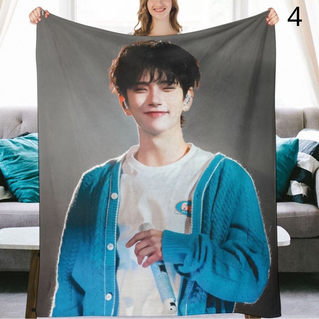 SEVENTEEN Joshua Blanket, Seventeen Flannel Throw Blanket, Gifts for Carat