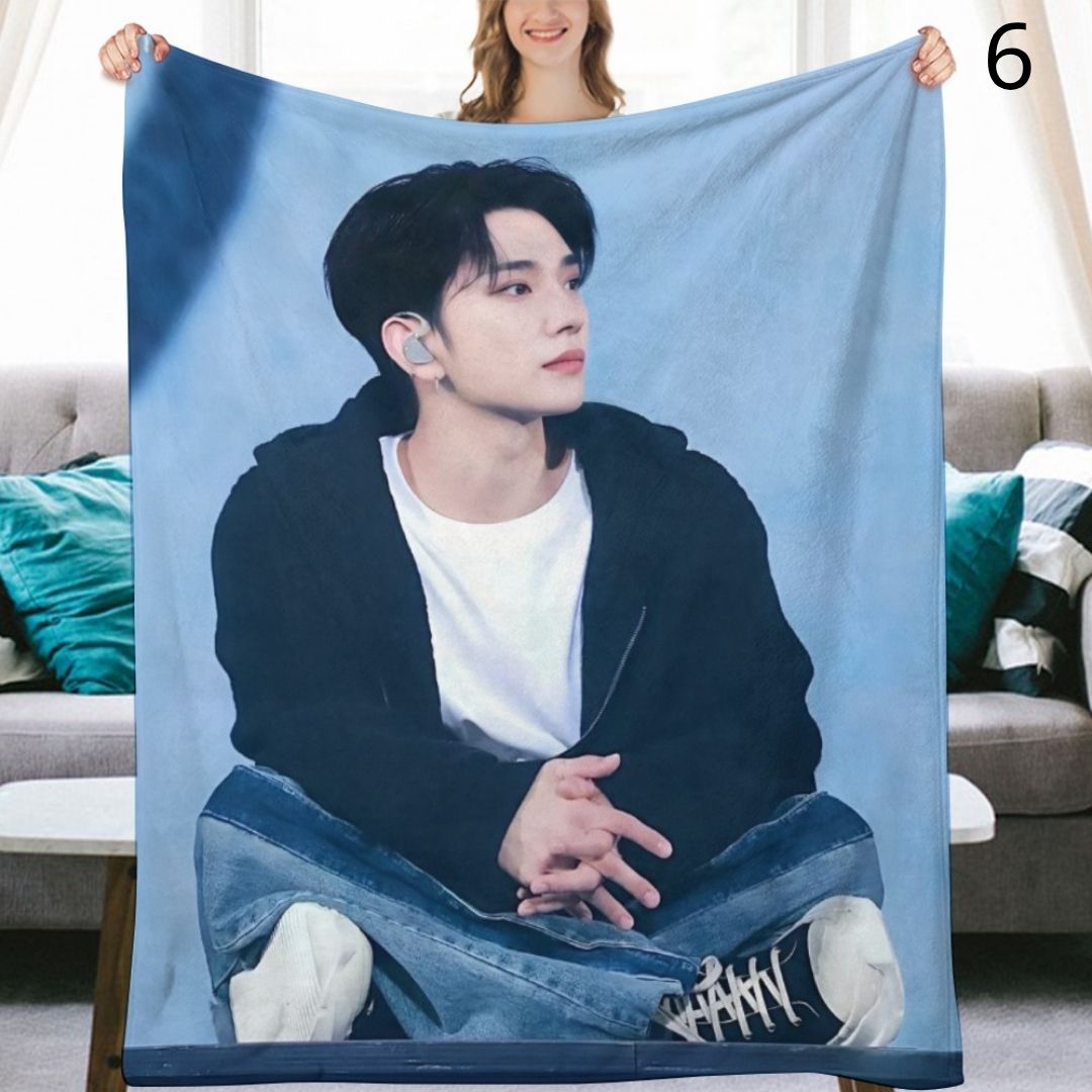 SEVENTEEN Joshua Blanket, Seventeen Flannel Throw Blanket, Gifts for Carat