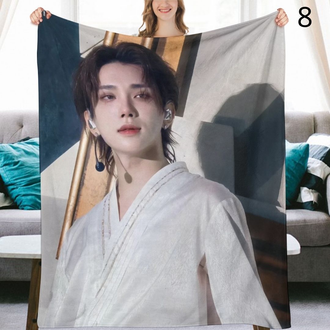 SEVENTEEN Joshua Blanket, Seventeen Flannel Throw Blanket, Gifts for Carat