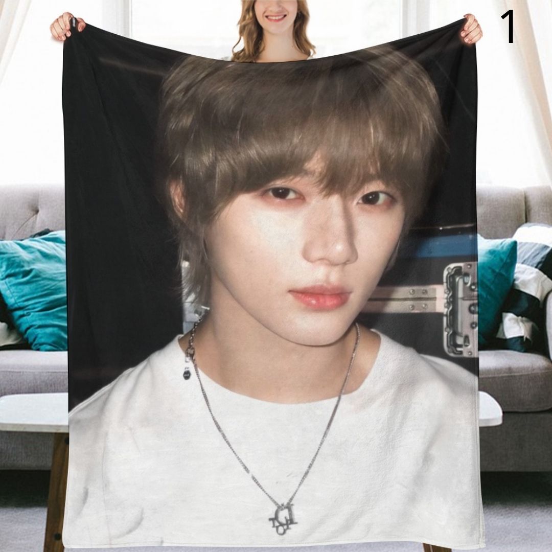 TOMORROW X TOGETHER Beomgyu Blanket, TXT Flannel Throw Blanket, Gifts for MOA