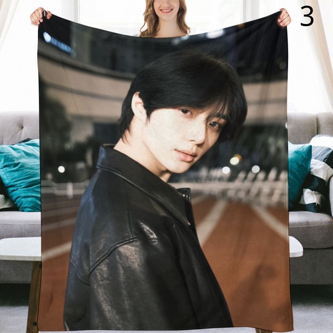 TOMORROW X TOGETHER Beomgyu Blanket, TXT Flannel Throw Blanket, Gifts for MOA