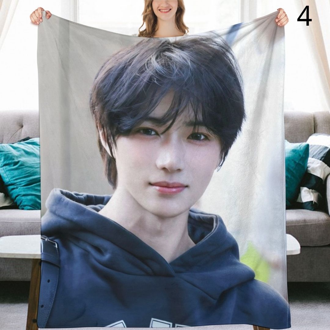 TOMORROW X TOGETHER Beomgyu Blanket, TXT Flannel Throw Blanket, Gifts for MOA