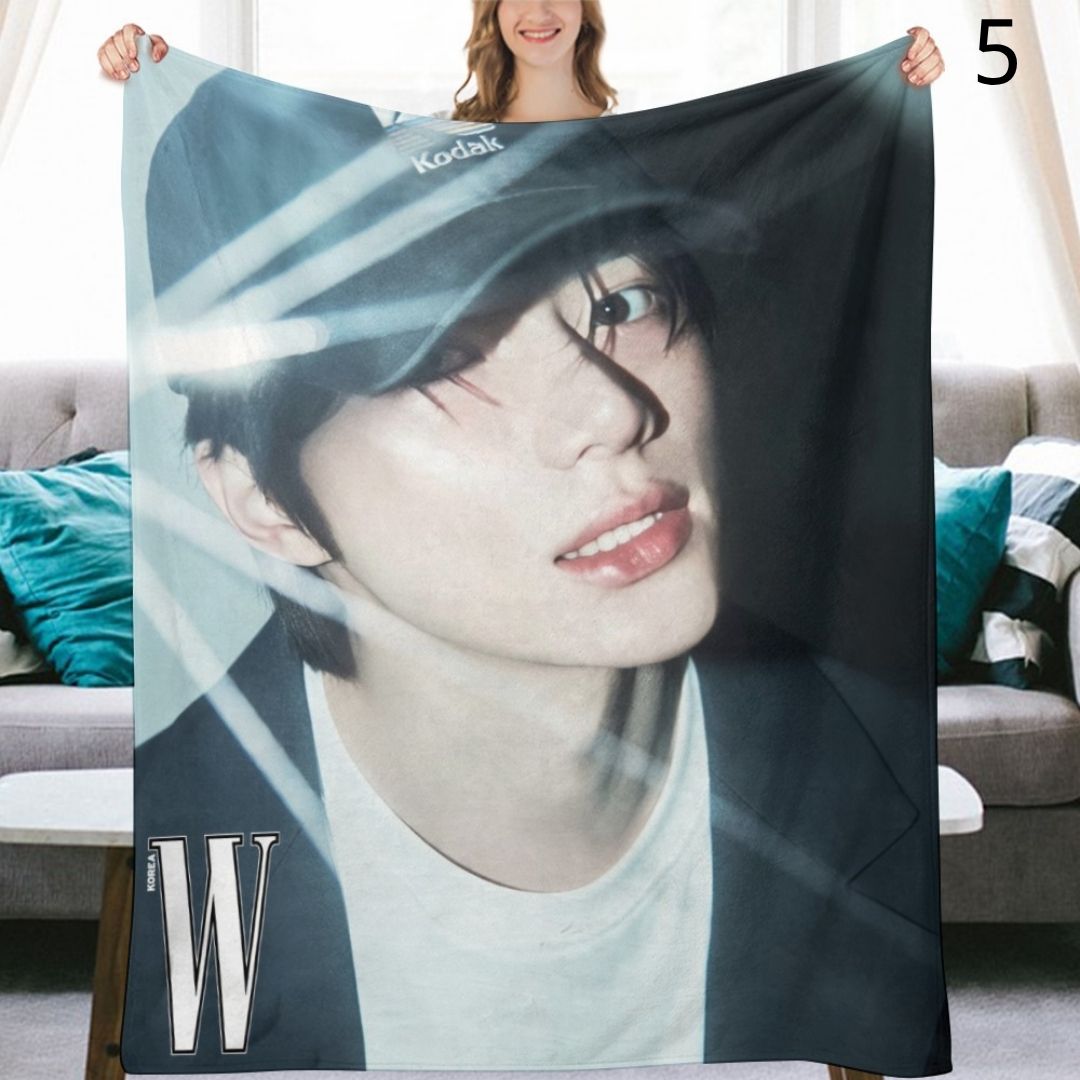 TOMORROW X TOGETHER Beomgyu Blanket, TXT Flannel Throw Blanket, Gifts for MOA