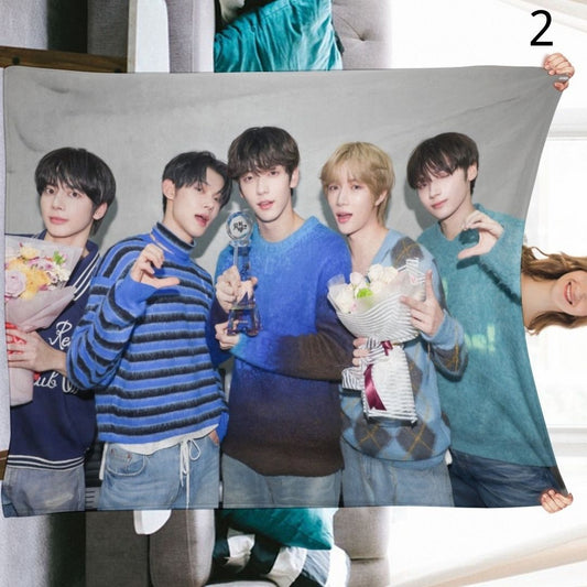 TOMORROW X TOGETHER Blanket, TXT Flannel Throw Blanket, Gifts for MOA