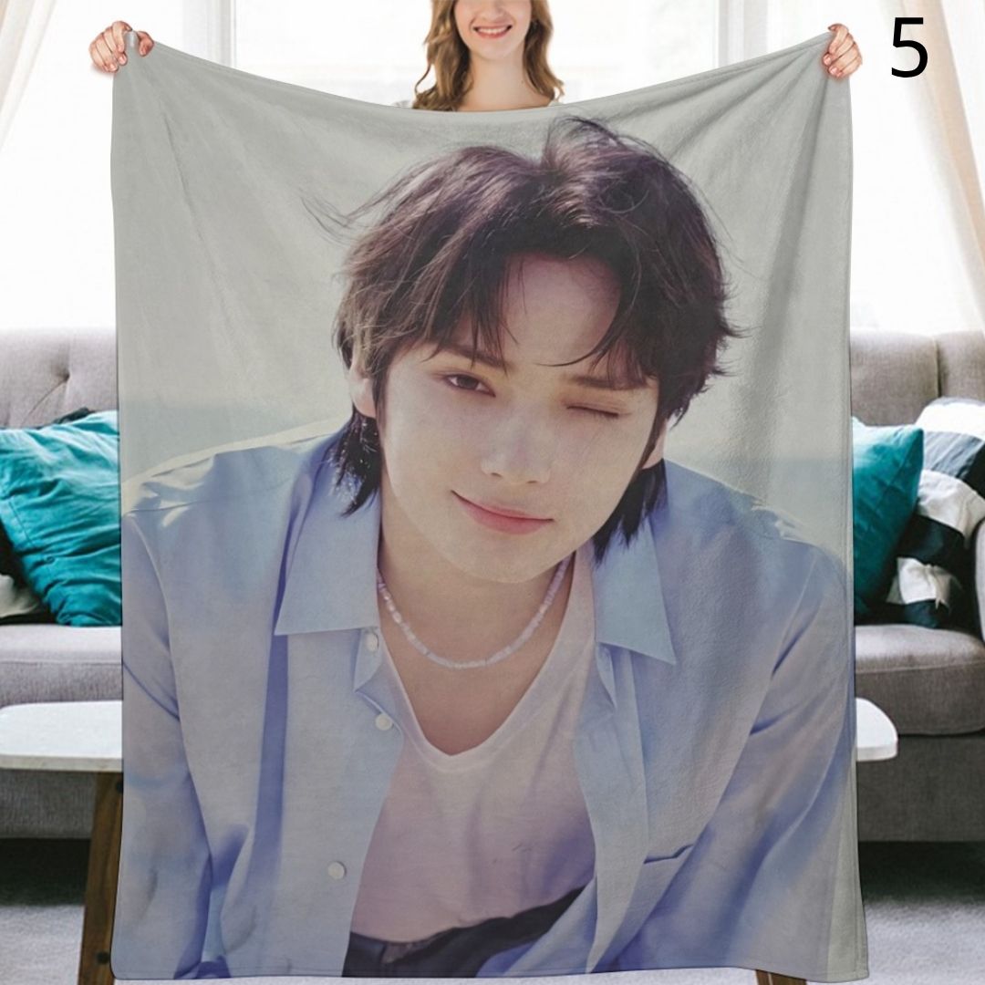 TOMORROW X TOGETHER Hueningkai Blanket, TXT Flannel Throw Blanket, Gifts for MOA