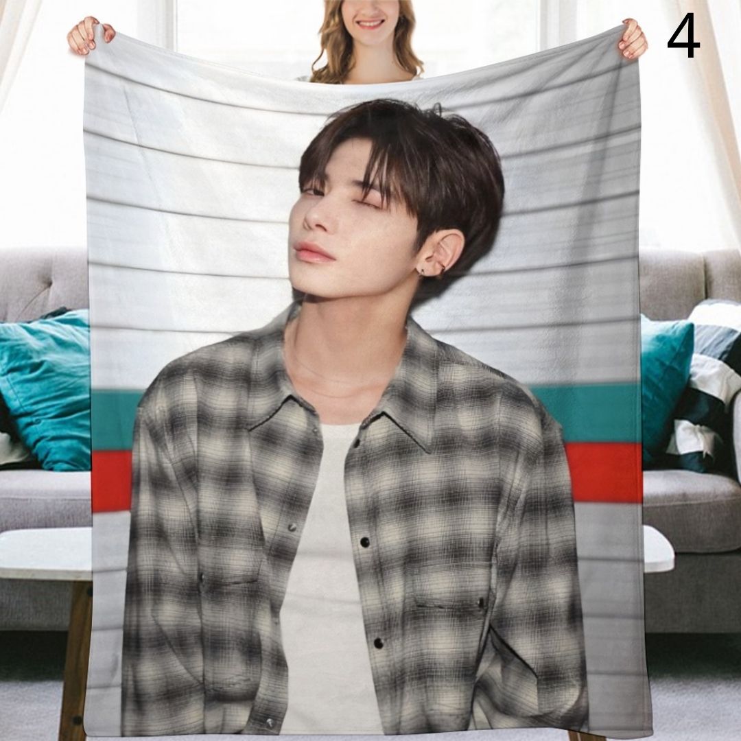 TOMORROW X TOGETHER Taehyun Blanket, TXT Flannel Throw Blanket, Gifts for MOA